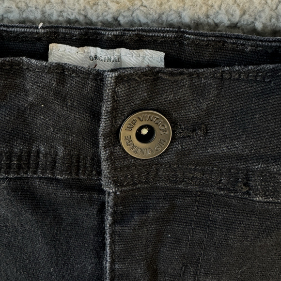 Waterproof WP Vintage Mens Black Heavy Duty Work Pants Fit - Picture 13 of 15